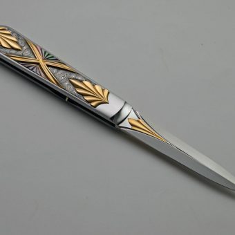 Wolfe Loerchner custom knife 