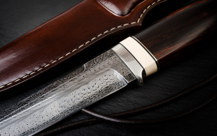 damascus steel knife - exquisite knives