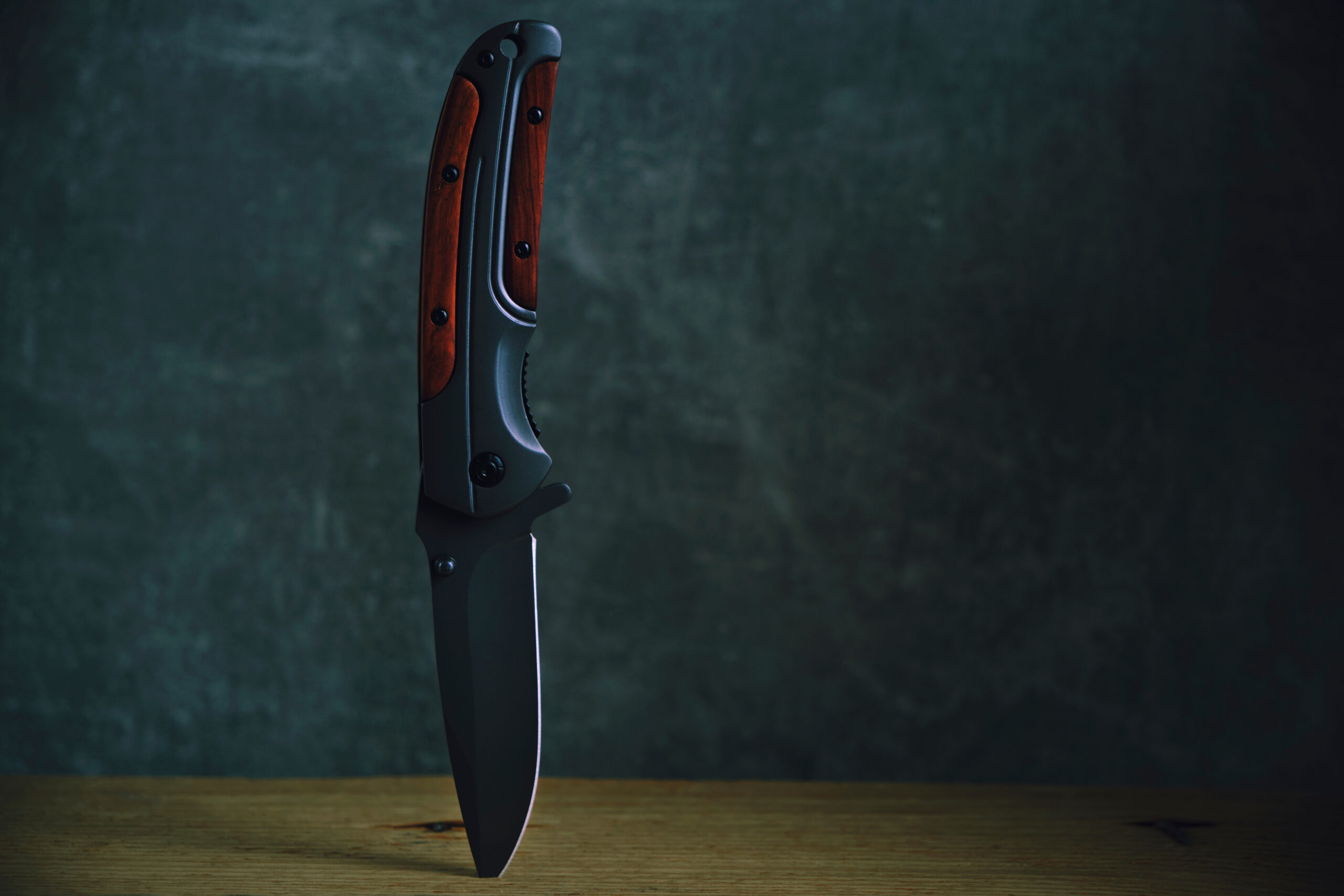 folding knives, concept image.