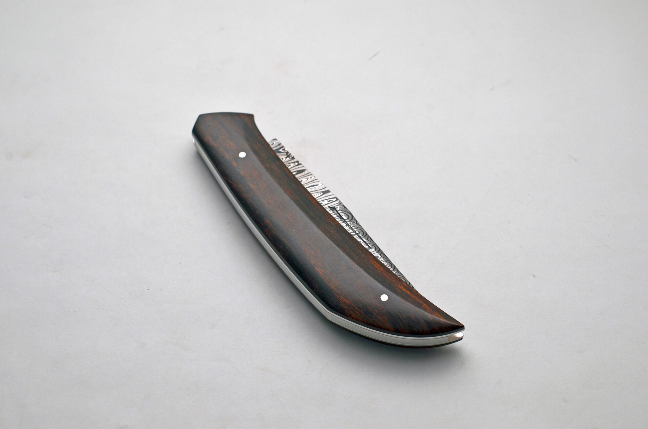Random Knives Damascus Slipjoint Folder - Image 3