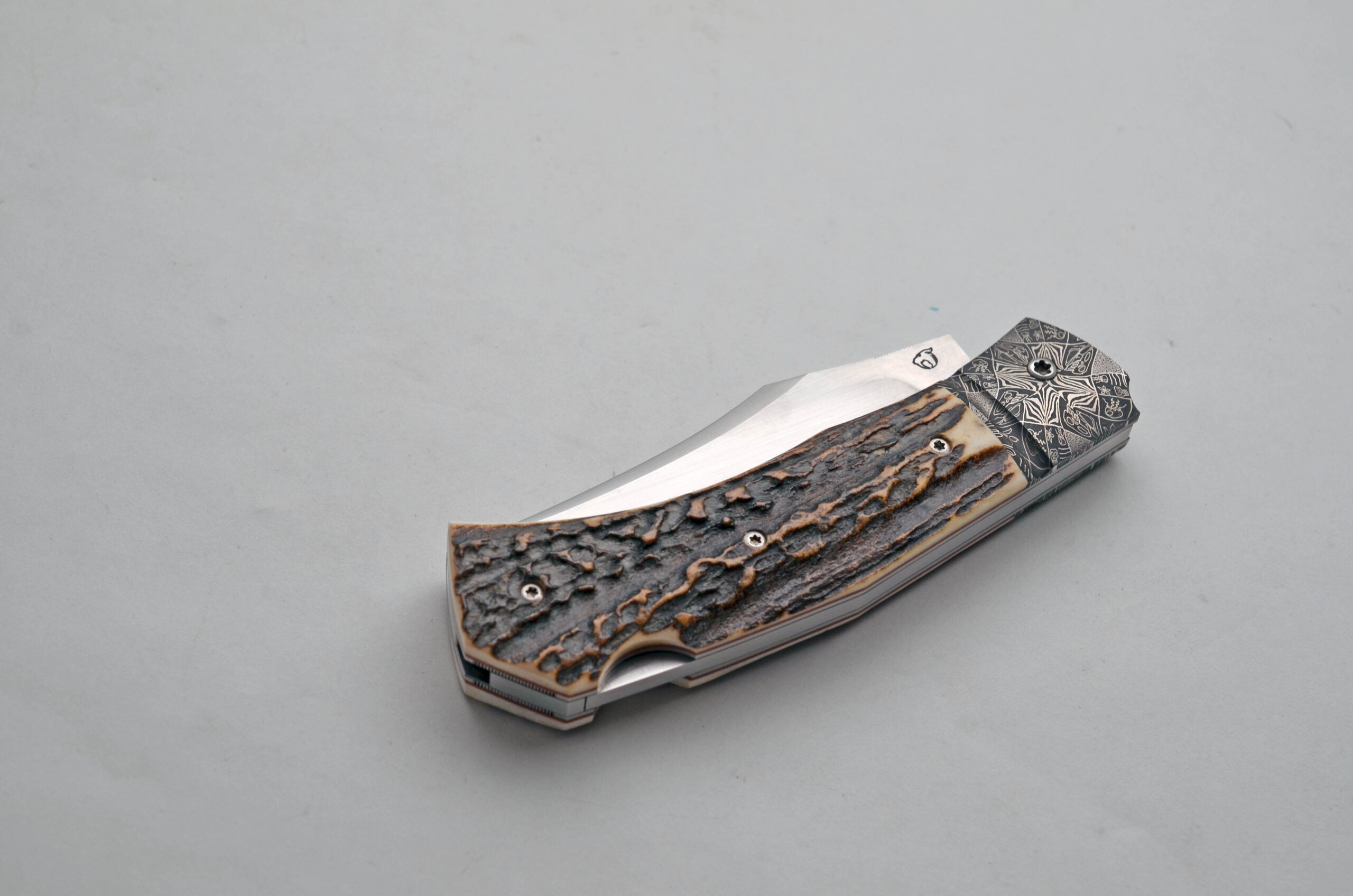 David Breniere Stag Lockback Folder - Image 3