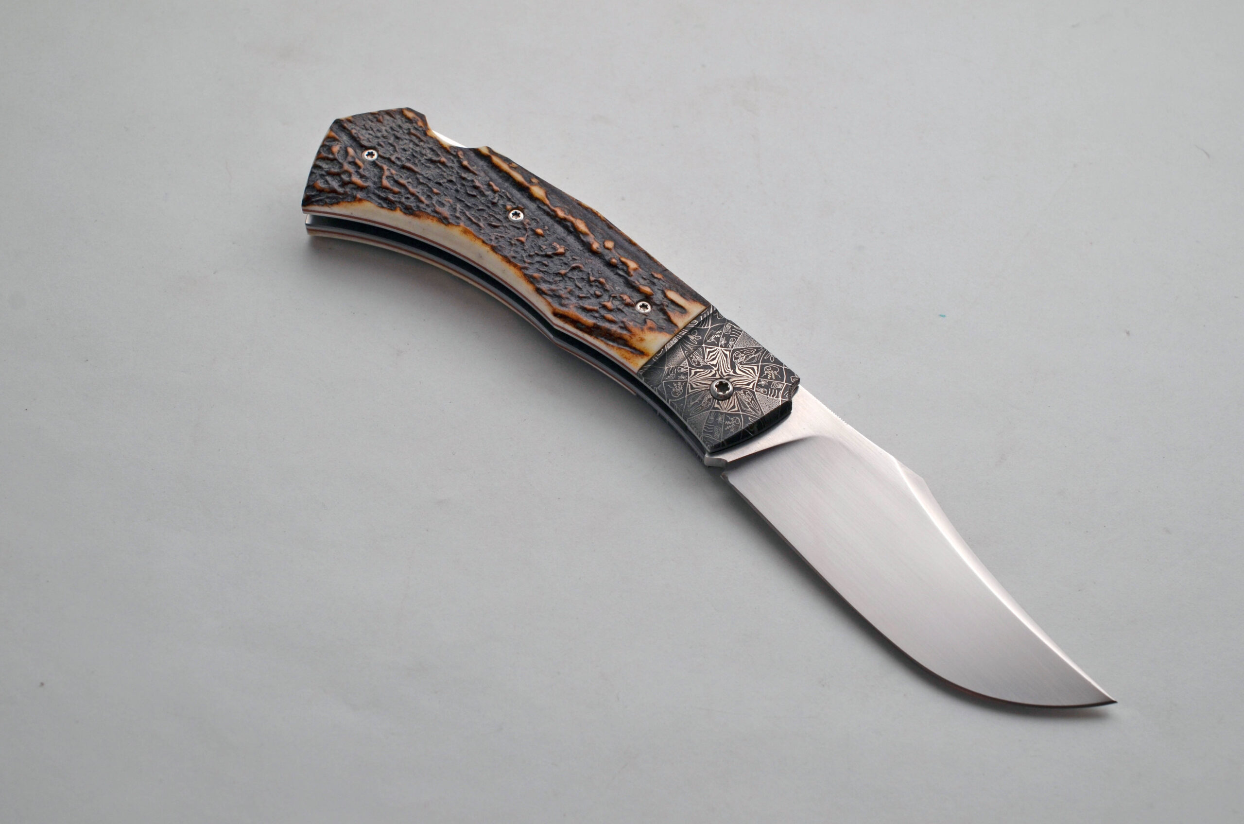 David Breniere Stag Lockback Folder - Image 2